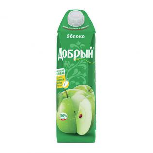 Сок Добрый Яблоко 1 литр